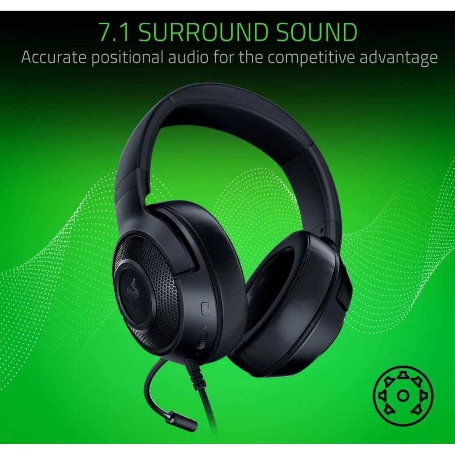 RAZER Kraken X Analog Gaming Headset Russian Packaging RZ04 02890100 R3M1. RAZER