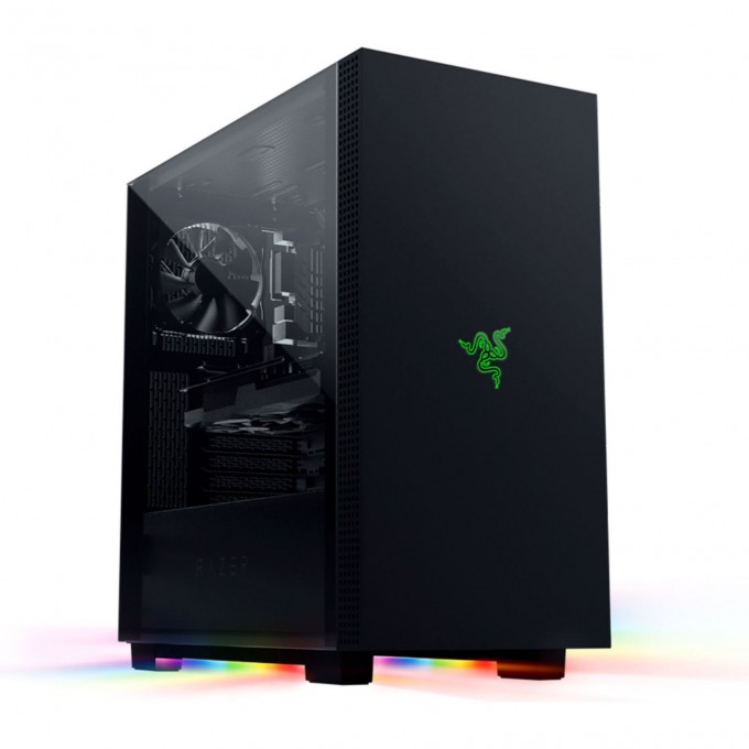 Корпус ПК RAZER Tomahawk A1 (A1/Mid-Tower/Aluminum/Tempered Glass/Desktop Chassis) RC21-01420100-R3M1